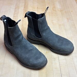 Blundstone Original High Top Boots Women’s Rustic Black Leather Chelsea Size 11